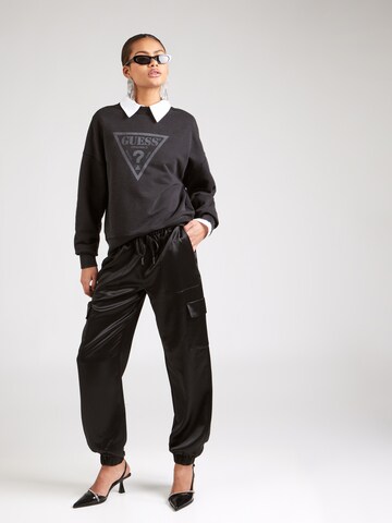 GUESS Originals Bluzka sportowa 'GO' w kolorze czarny