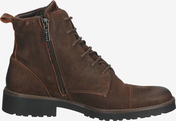 IGI&CO Lace-Up Ankle Boots in Brown