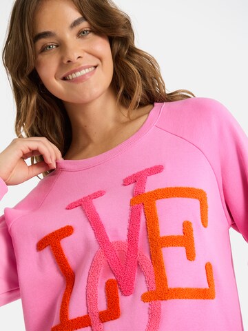LIEBLINGSSTÜCK Sweatshirt in Pink