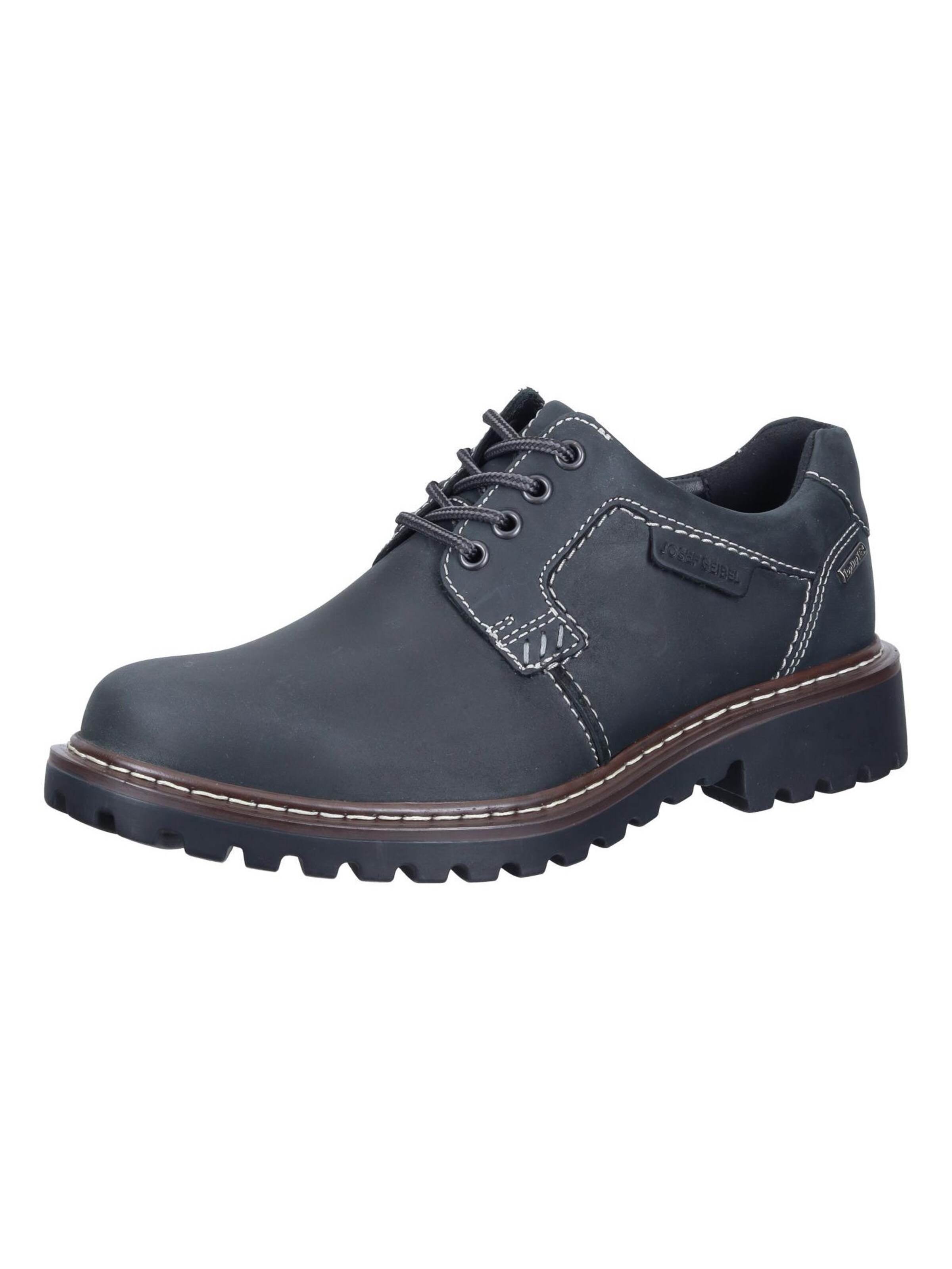 JOSEF SEIBEL Schnürschuh‌ in Schwarz: Vorderseite