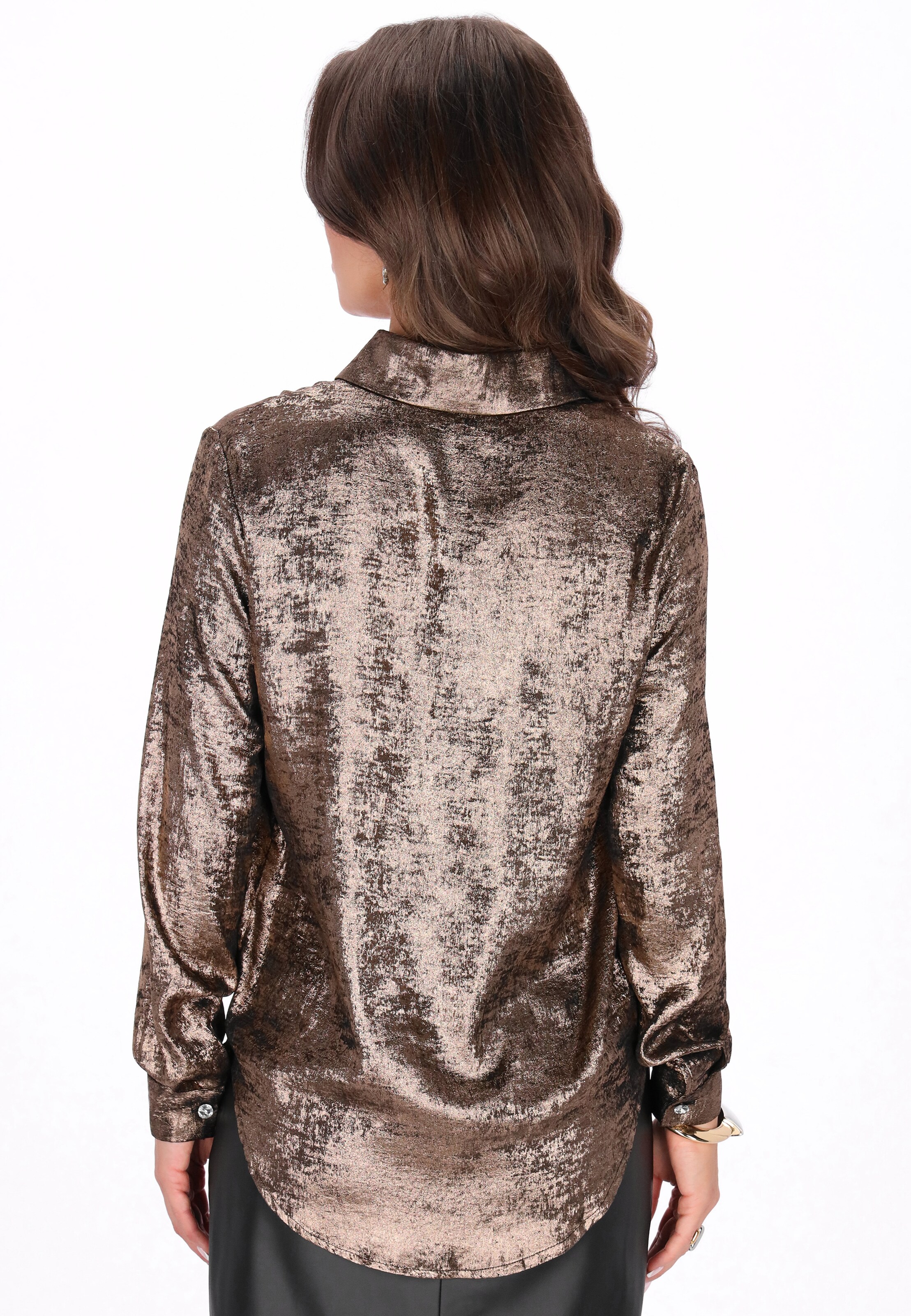 Chemisier faina en marron