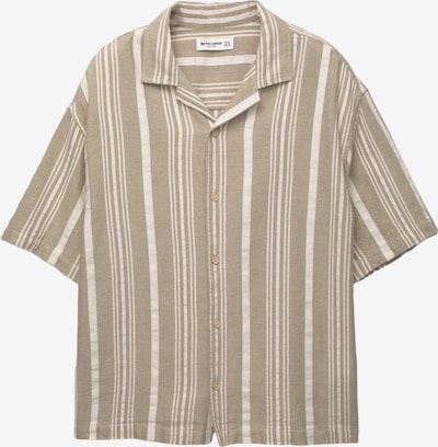 Pull&Bear Paita värissä brokadi / valkoinen, Tuotenäkymä