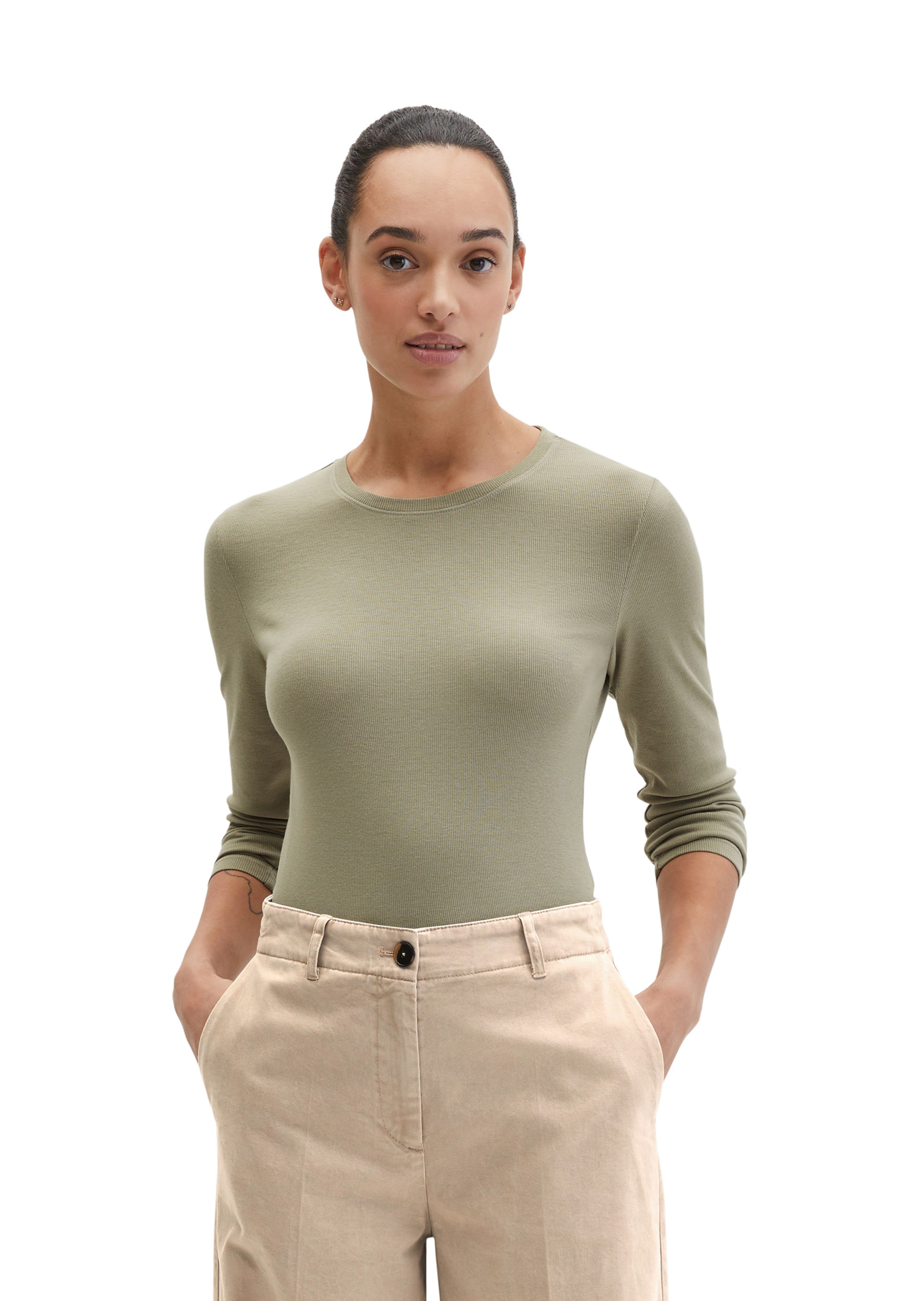 Marc O'Polo Shirt in Grau: Vorderseite