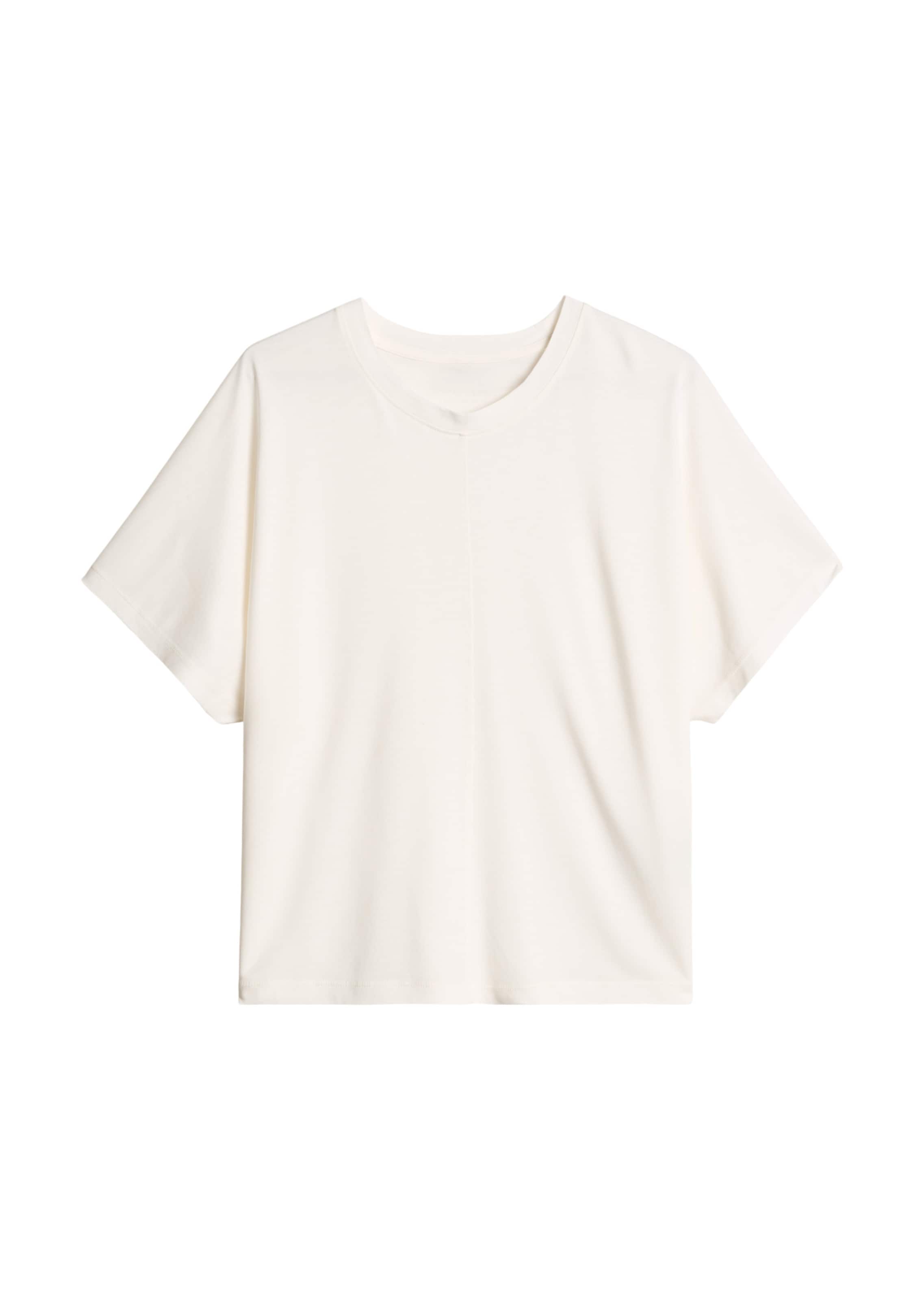 T-shirt Marc O'Polo en beige : devant