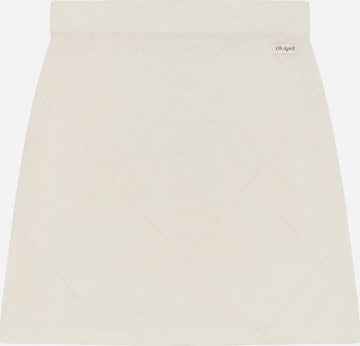 OH APRIL - Saia 'May' em branco: frente