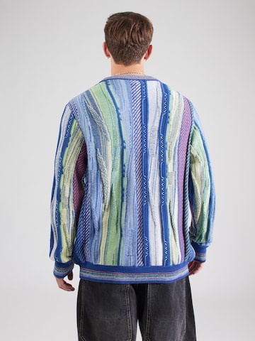 Carlo Colucci Pullover in Blau: Rückseite