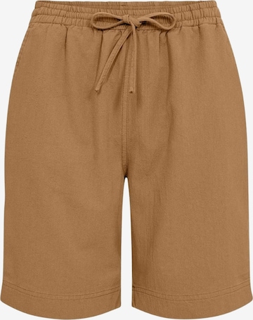 Pantalon ' SC-CISSIE 2-C ' Soyaconcept en marron : devant