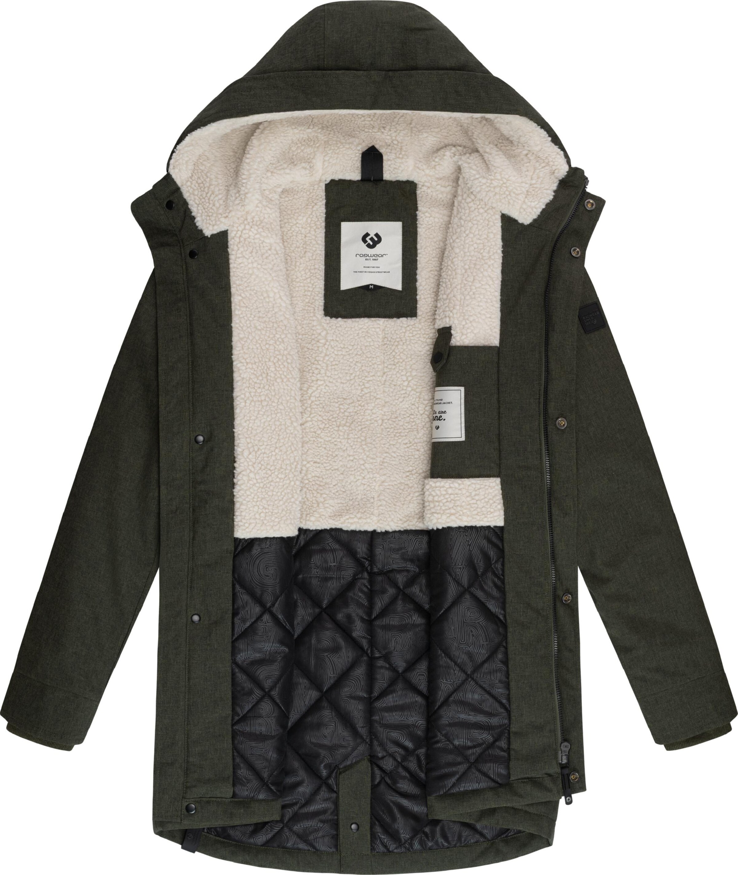 Cappotto invernale di Ragwear in verde