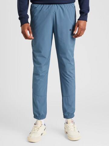 Virtus Tapered Sportbroek 'Colin' in Blauw: voorkant