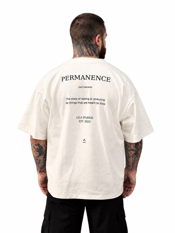 LYCA Studios Shirt 'Permanence Tee' in Beige