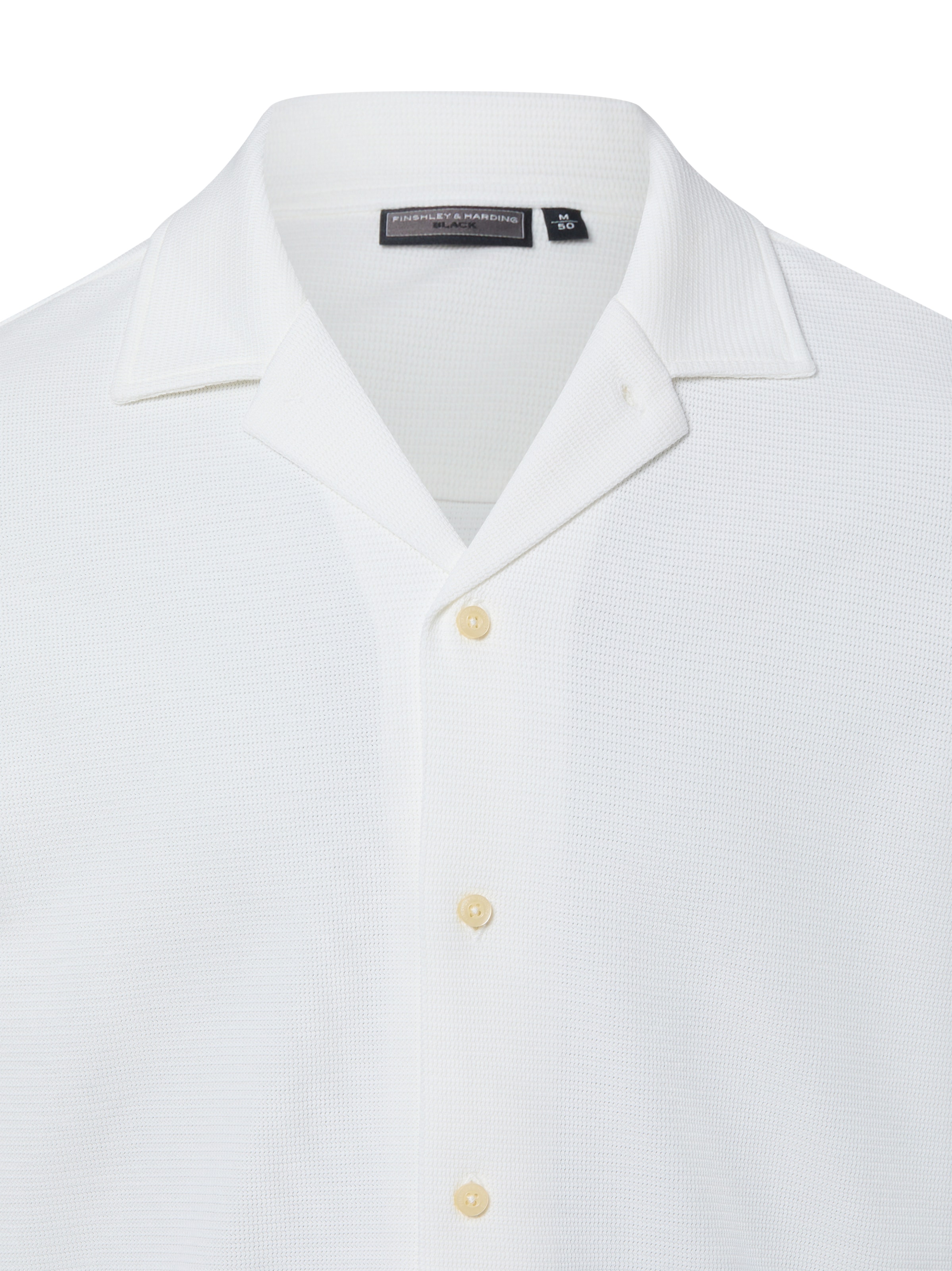Coupe regular Chemise Finshley & Harding en blanc
