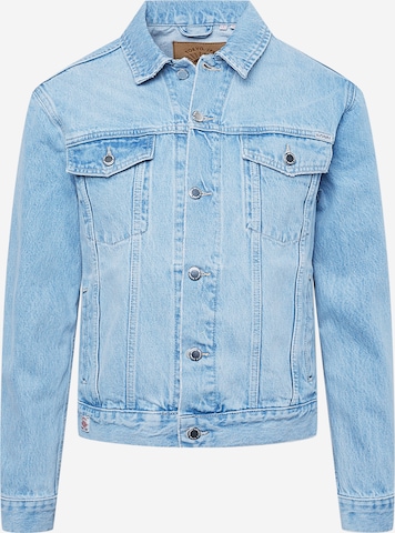 Superdry Tussenjas in Blauw: voorkant