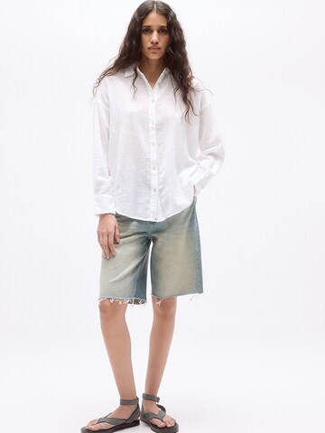 Pull&Bear Blouse in Wit