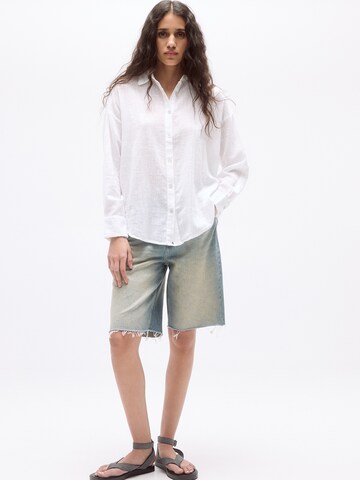 Pull&Bear Blouse in White