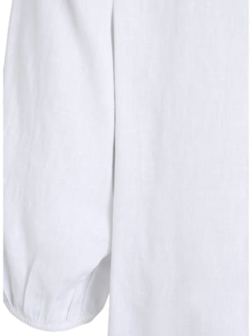 Zizzi Bluse 'Vlina' i hvid