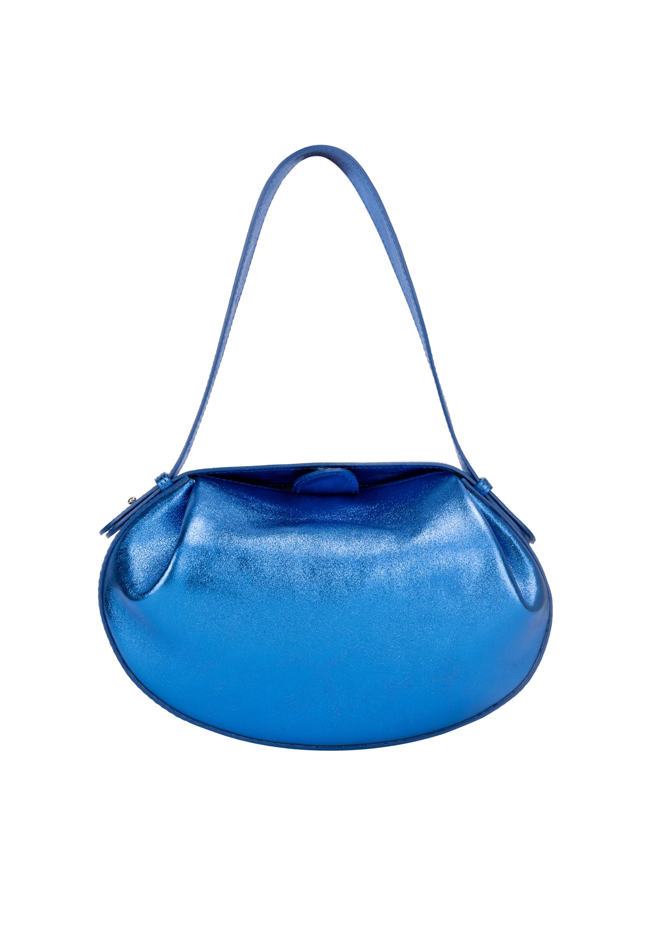 Usha Handtas in Blauw: voorkant