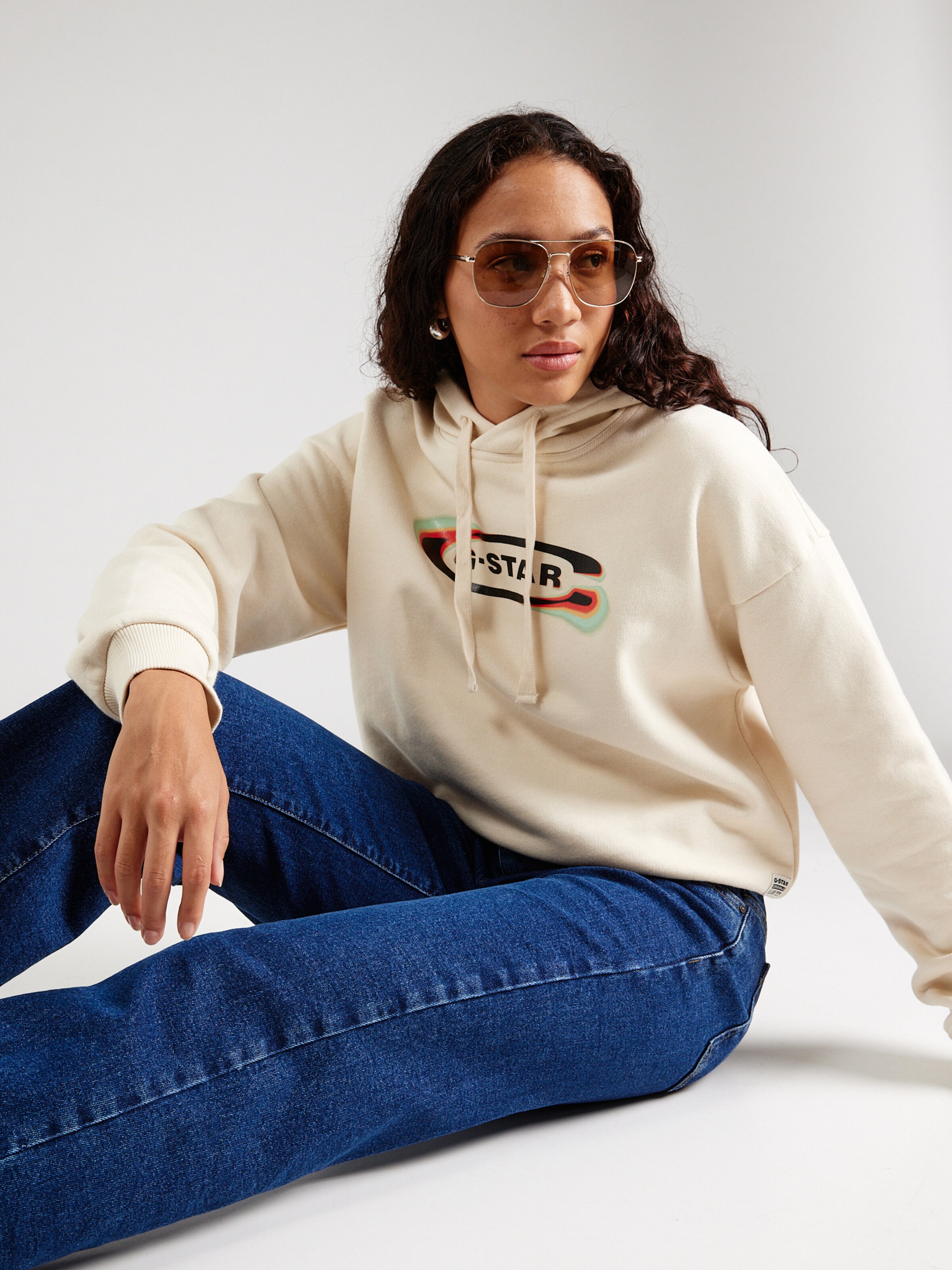 G STAR Sweatshirt Old Skool in Rose ABOUT YOU