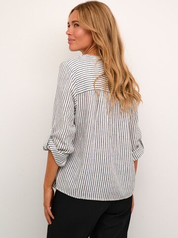 Kaffe - Blusa 'KAmilia' em cinzento