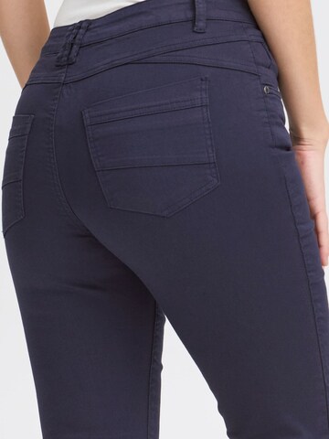 PULZ Jeans Skinny Broek ' PZROSITA ' in Blauw