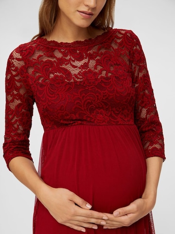 MAMALICIOUS Kleid 'Mivana' in Rot