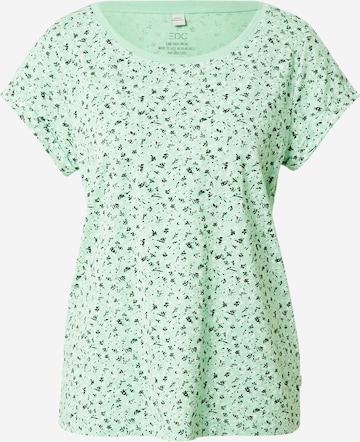 ESPRIT - Camiseta en verde: frente