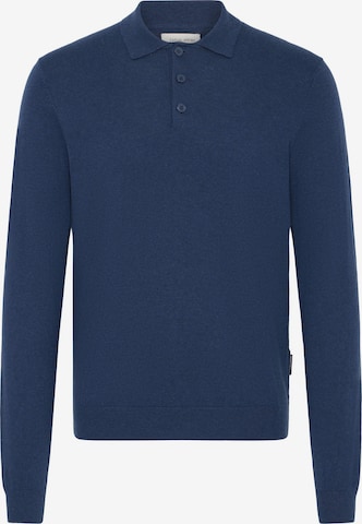 Casual Friday - Pullover ' CFFRODE ' em azul: frente