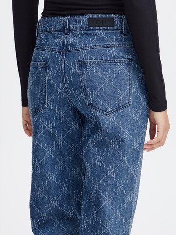 ICHI Regular Jeans 'ASKI' in Blau