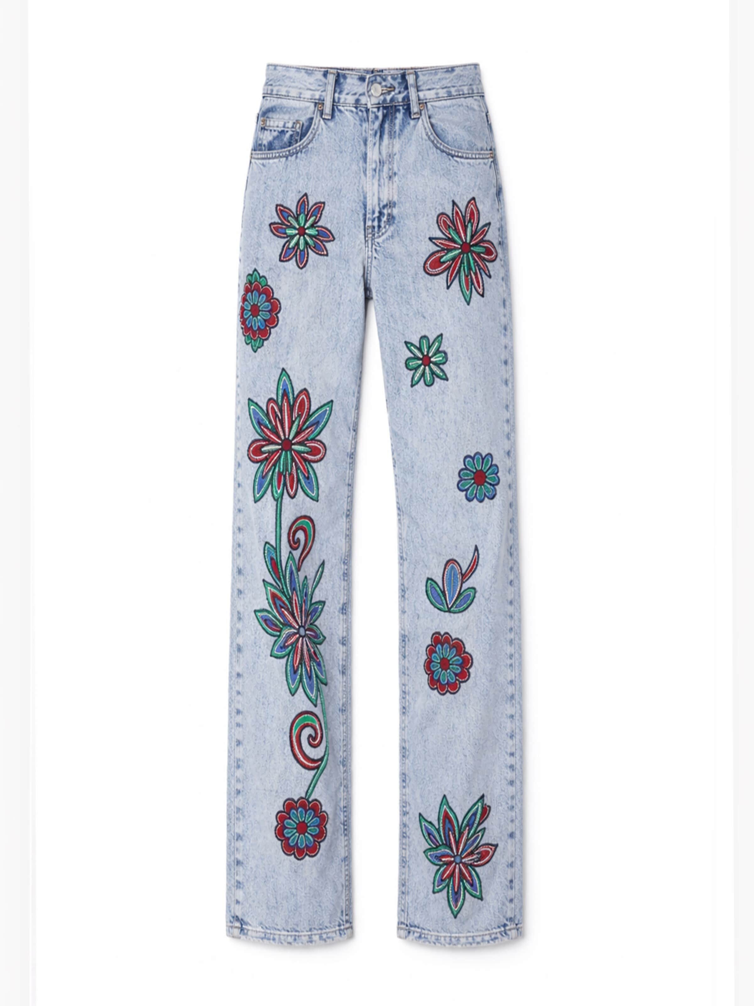 IT'S BASIC Loose fit Jeans 'LOOSE MID RISE JEANS' in Blue: front