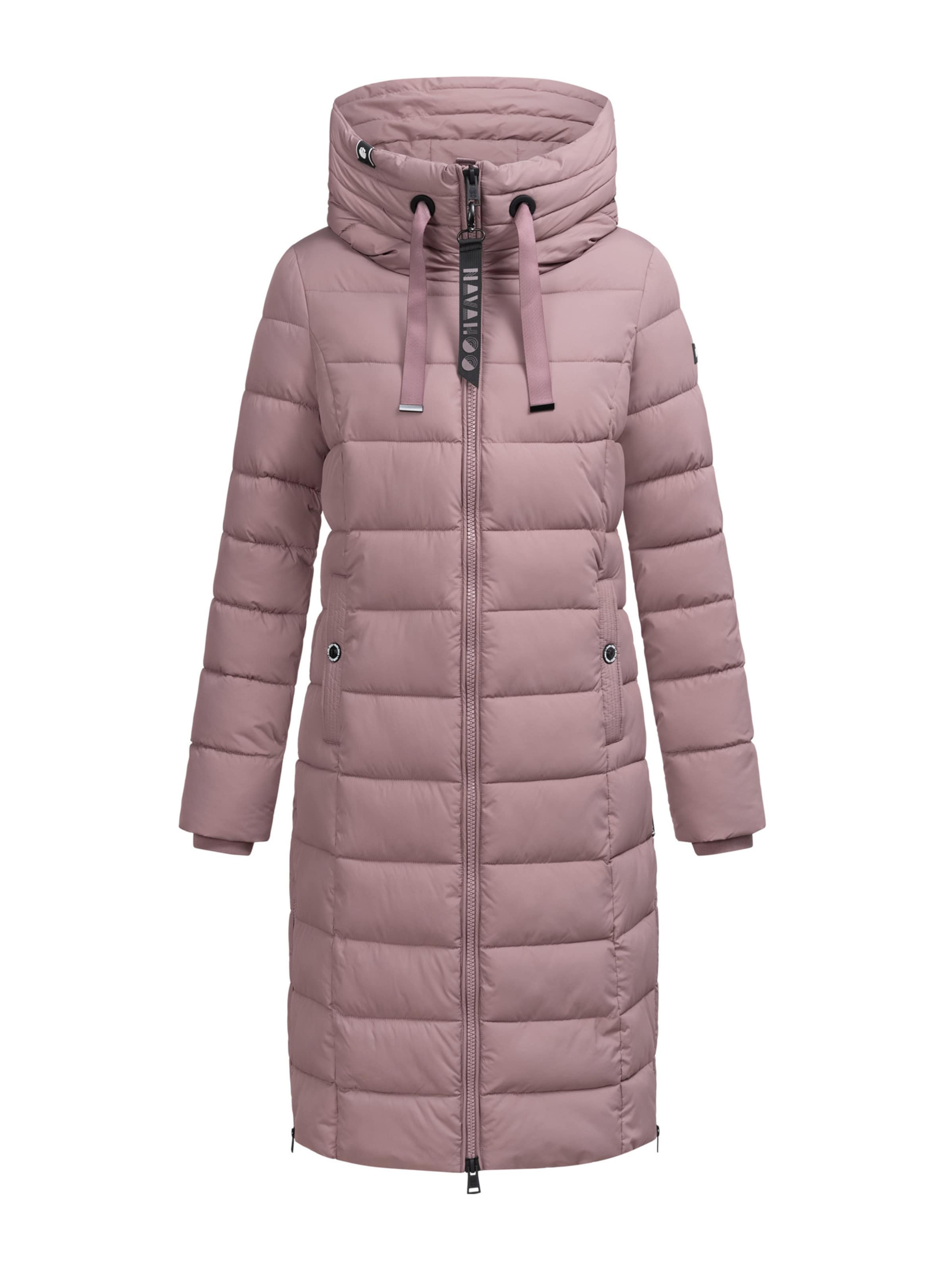 NAVAHOO Mantel 'N036' in Lila: Vorderseite