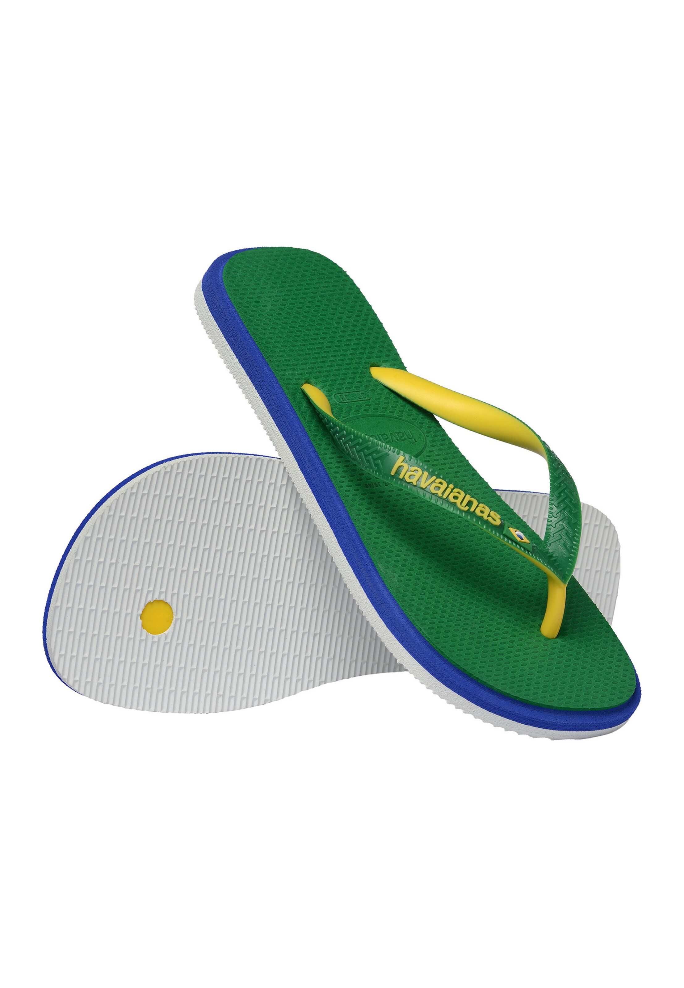 Zoccoletto 'Brasil' di HAVAIANAS in verde