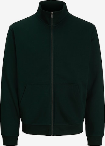 JACK & JONES Sweatjakke i grøn: forside