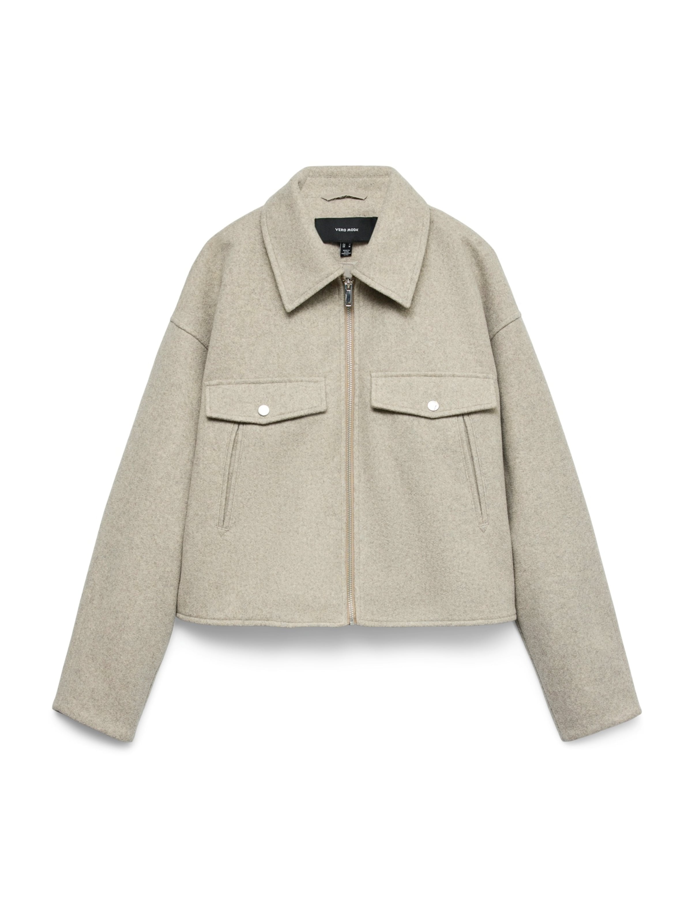 Geacă de primăvară-toamnă 'VMFORTUNEFREJ' de la VERO MODA pe bej: față