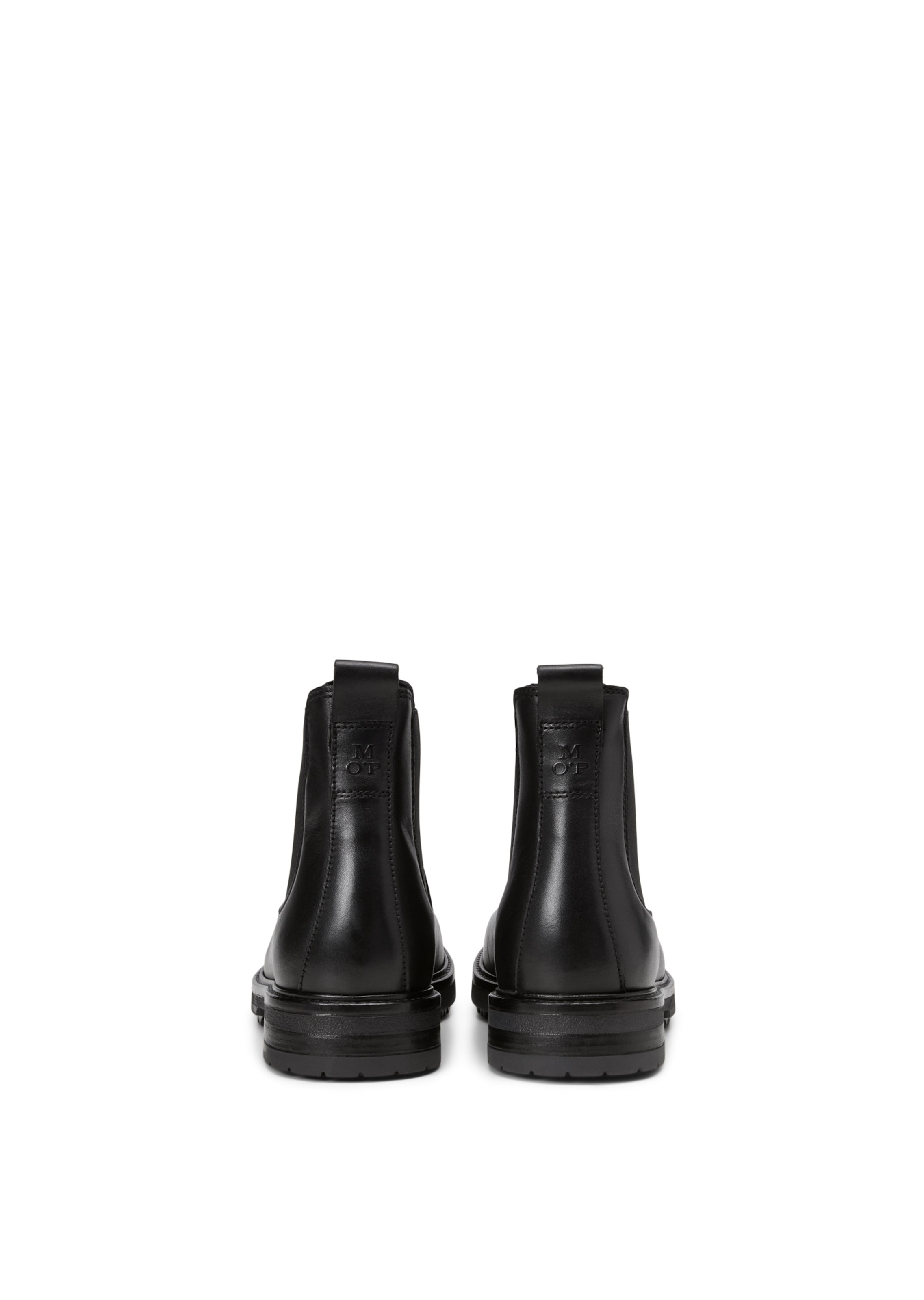 Marc O'Polo Chelsea boots in Zwart