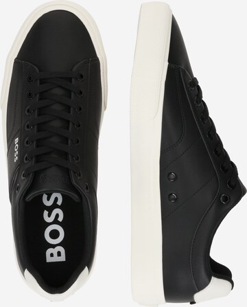 BOSS - Sapatilhas baixas 'Aiden' em preto