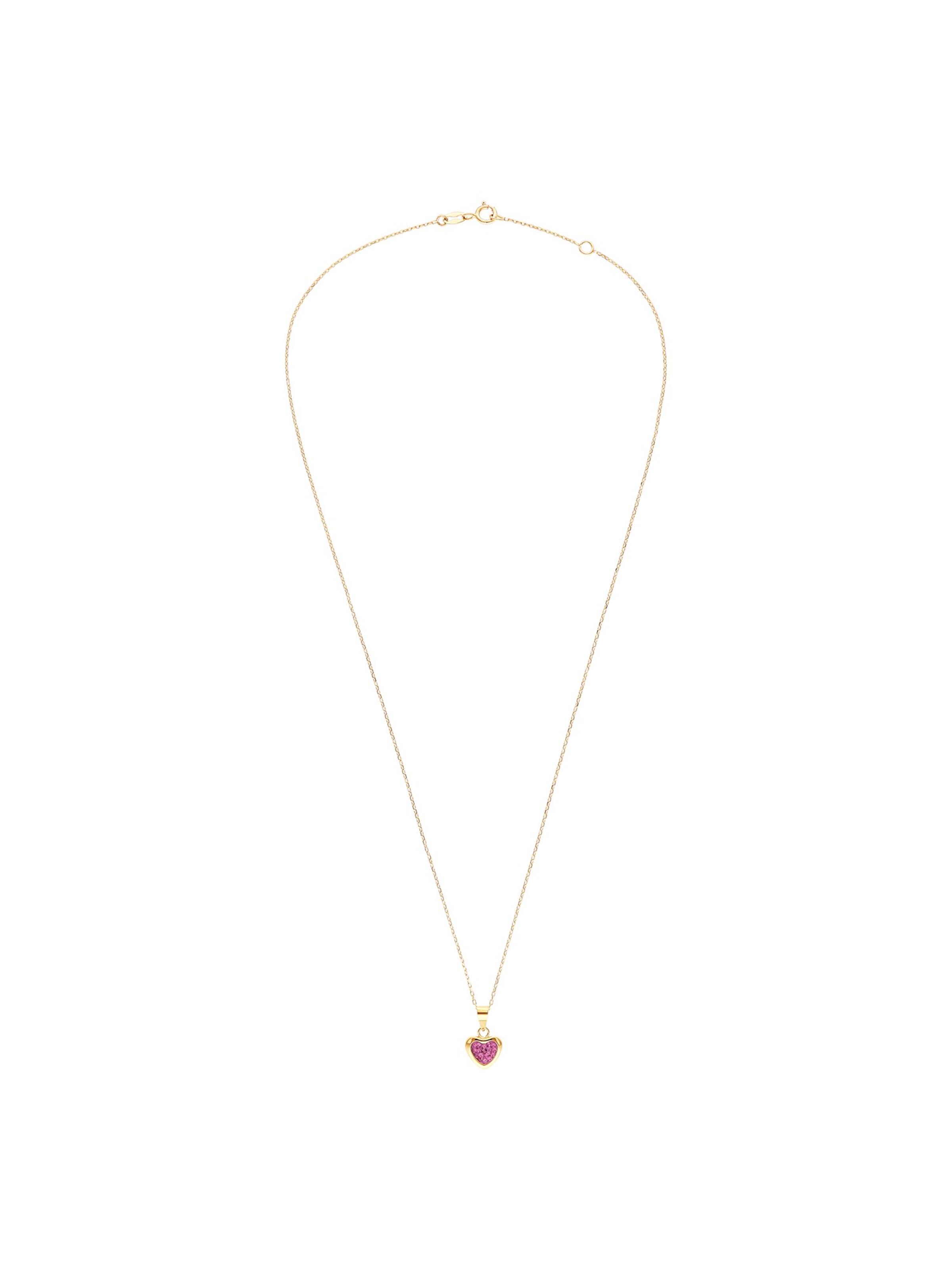 Lucardi Necklace 'Klassisch' in Gold: front