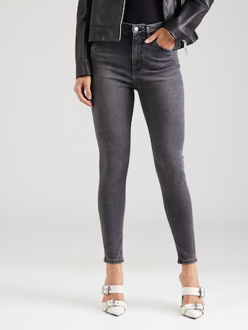 TOPSHOP Slim fit Jeans 'JAMIE' in Black: front