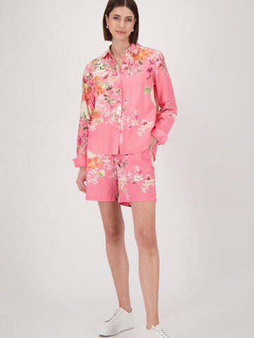 Chemisier monari en rose