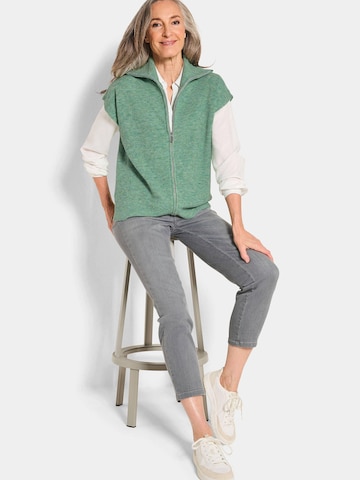 Goldner Vest in Green