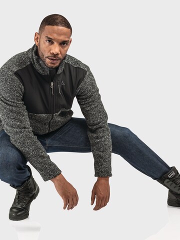 Schöffel Athletic fleece jacket 'Urban Fleece Jk Style Canterbury MNS' in Grey