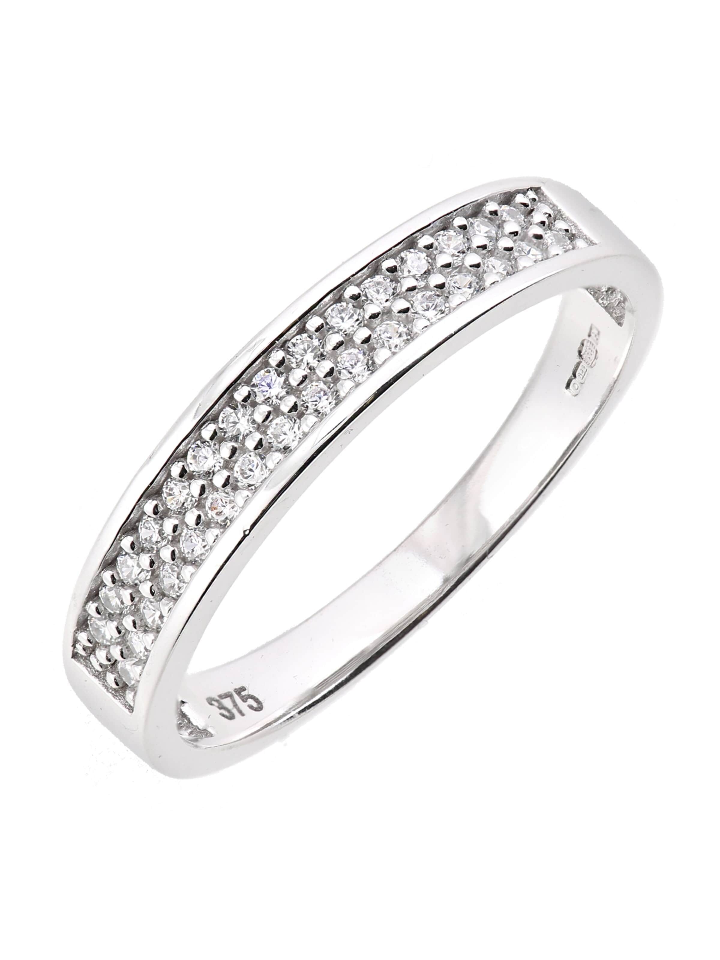DIAMANT LETERNEL Ring in Silver: front