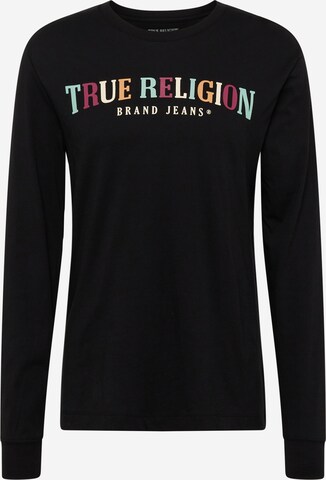 True Religion Tričko – černá: přední strana