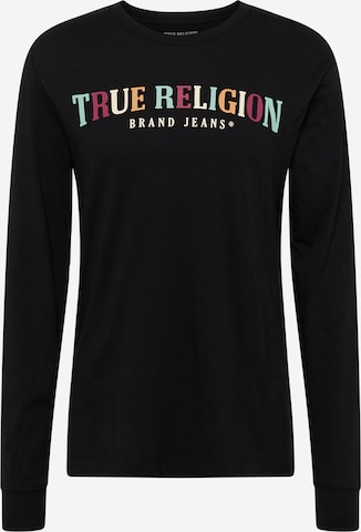 True Religion Tričko – černá: přední strana