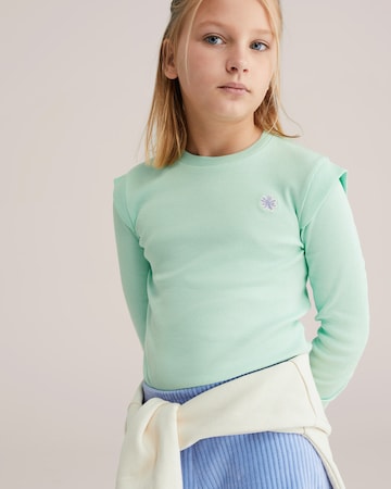 WE Fashion Футболка в Зеленый