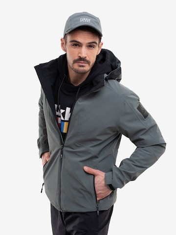 Rukka Куртка в спортивном стиле 'Viikki' в Серый: спереди