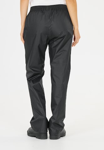 Weather Report Regular Outdoorbroek 'Pack'way' in Zwart