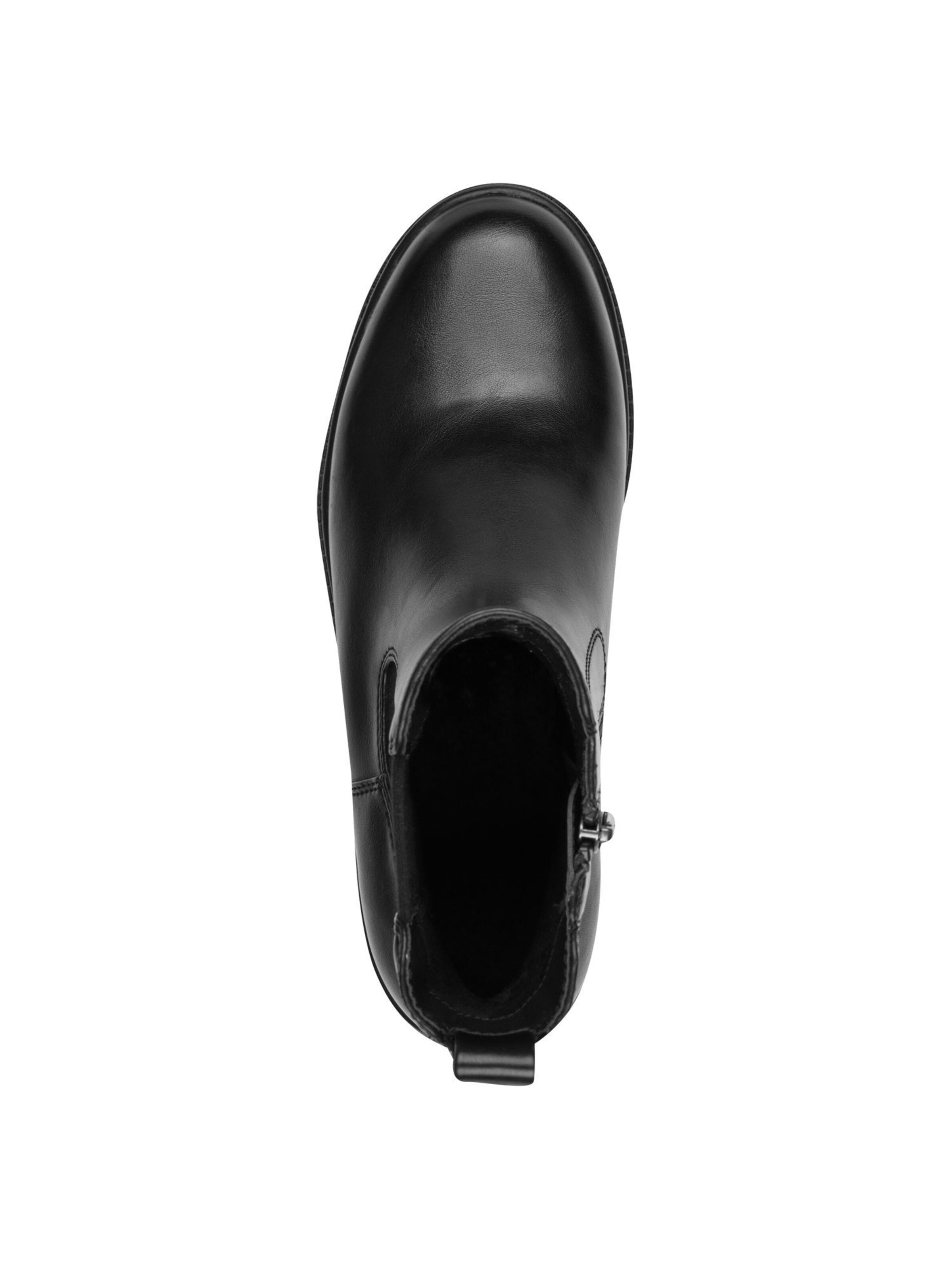 Tamaris Chelsea boots in Zwart