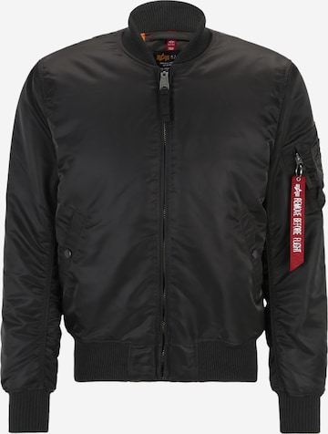 Veste mi-saison 'MA-1' ALPHA INDUSTRIES en gris : devant