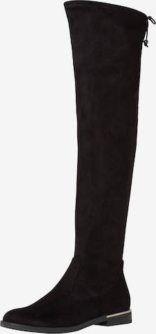 TAMARIS Over the Knee Boots in Black: front