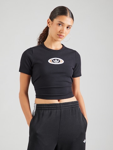 ADIDAS ORIGINALS Paita värissä musta: etupuoli