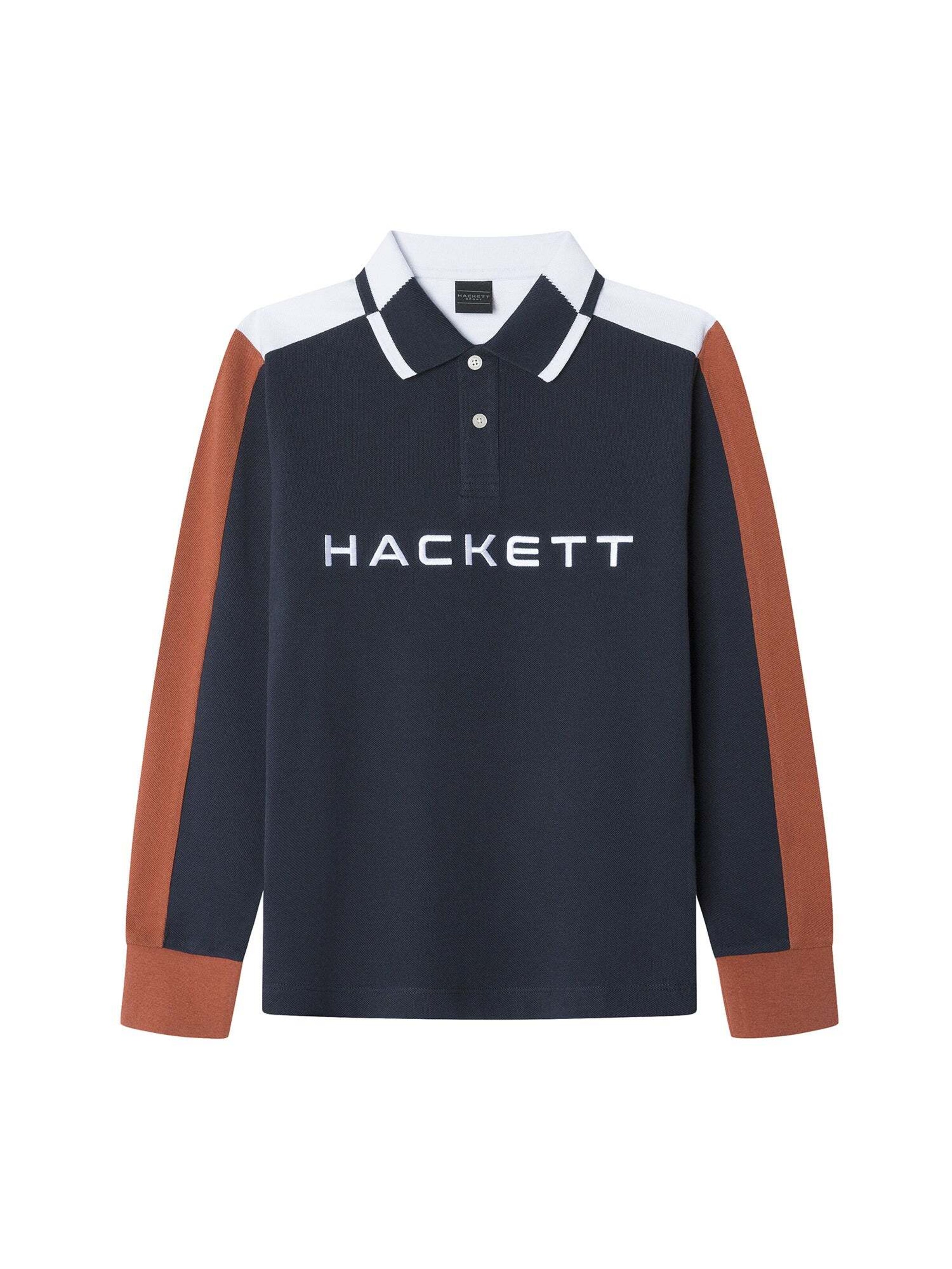 Maglietta di Hackett London in blu: frontale